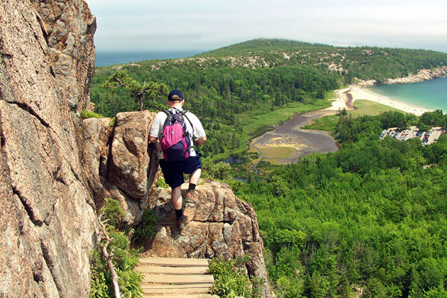 Hiking Acadia